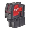 Laser zielony krzyżowy USB 4V Milwaukee L4 CLL-301C
