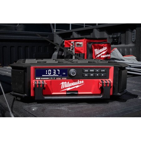 Radio/Ładowarka 18/230V Milwaukee M18 PRCDAB+-0