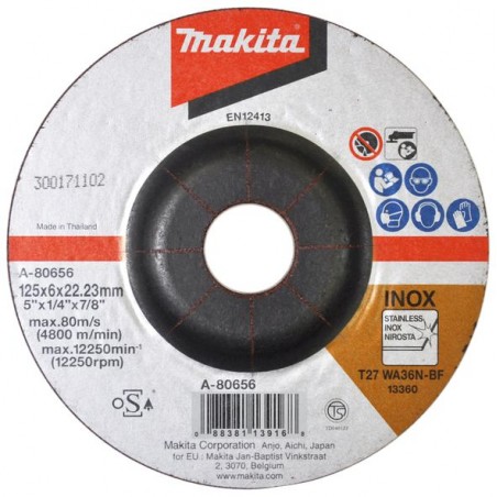 Szlifierka kątowa 125 mm 40V XGT Makita GA005GZ01