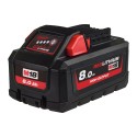 Zestaw akumulatorów 2x8 Ah + Ładowarka Milwaukee M18 HNRG-802