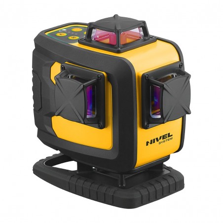 Laser krzyżowy zielony 360° ze statywem Nivel System CL4D-G