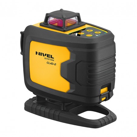 Laser krzyżowy zielony 360° ze statywem Nivel System CL4D-G