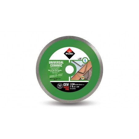 RUBI TARCZA DIAMENTOWA DO CERAMIKI CEV 230 x 22,2mm SUPERPRO