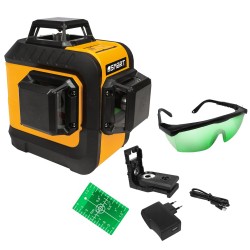 Laser krzyżowy 360° / 3D zielony SMART SM-06-03030G