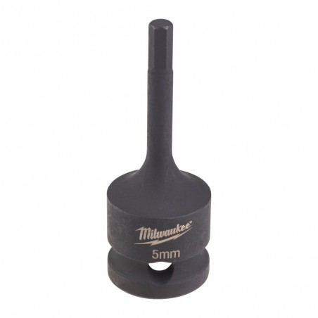 Nasadka udarowa 1/2" z końcowką HEX 5 Milwaukee