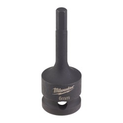 Nasadka udarowa 1/2" z końcowką HEX 6 Milwaukee