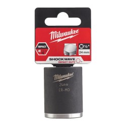 Nasadka udarowa 8 mm 1/2" krótka Milwaukee Shockwave Impact Duty
