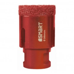 Wiertło diamentowe 35 mm do gresu, ceramiki i kamienia SMART SM-25-350