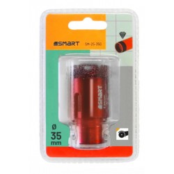 Wiertło diamentowe 35 mm do gresu, ceramiki i kamienia SMART SM-25-350