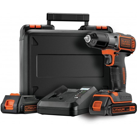 Wiertarko-wkrętarka akumulatorowa Black&Decker ASD18KB-QW