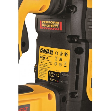 Młotowiertarka SDS-Max 54V DeWalt FlexVolt DCH614X2