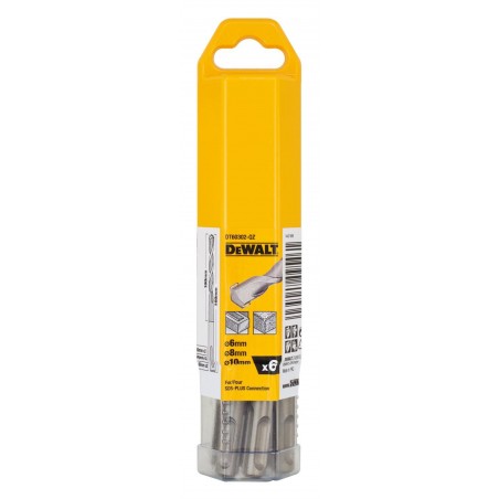 Zestaw wierteł do betonu SDS-Plus DeWalt DT60302