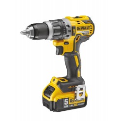 Zestaw Combo 18V DeWalt Wkrętarka + Zakrętarka + Młotowiertarka + 3x5 Ah