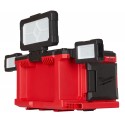 Lampa akumulatorowa 18V Milwaukee PACKOUT z ładowarką M18 POALC-0