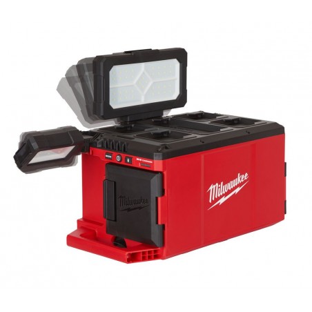 Lampa akumulatorowa 18V Milwaukee PACKOUT z ładowarką M18 POALC-0