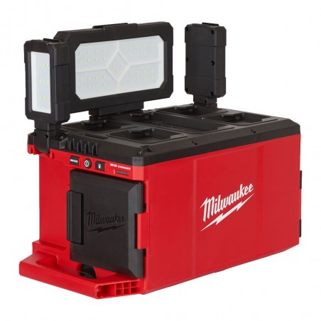 Lampa akumulatorowa 18V Milwaukee PACKOUT z ładowarką M18 POALC-0
