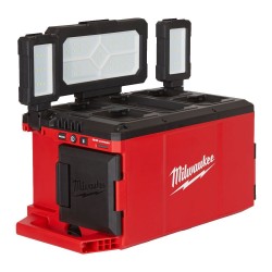Lampa akumulatorowa 18V Milwaukee PACKOUT z ładowarką M18 POALC-0
