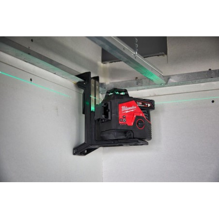 Laser zielony 3-płaszczyznowy 360° Milwaukee M12-3PL-401C