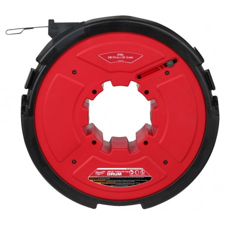 Bęben 72 m x 3 mm z linką stalową Milwaukee