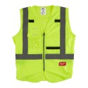 Kamizelka odblaskowa żółta Milwaukee L/XL