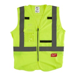 Kamizelka odblaskowa żółta Milwaukee S/M