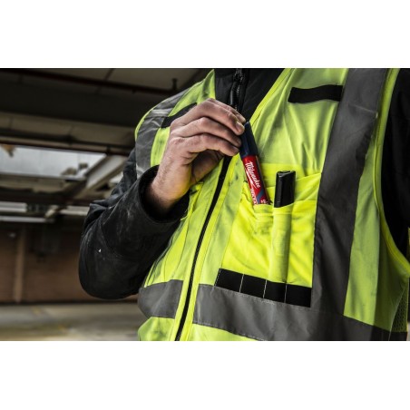 Kamizelka odblaskowa żółta Milwaukee S/M