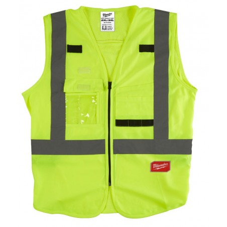 Kamizelka odblaskowa żółta Milwaukee S/M