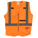 Kamizelka odblaskowa pomarańczowa Milwaukee 2XL/3XL
