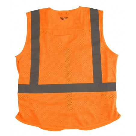 Kamizelka odblaskowa pomarańczowa Milwaukee 2XL/3XL