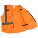 Kamizelka odblaskowa pomarańczowa Milwaukee 2XL/3XL