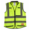Kamizelka odblaskowa PREMIUM żółta Milwaukee S/M