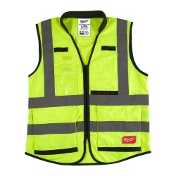 Kamizelka odblaskowa PREMIUM żółta Milwaukee S/M