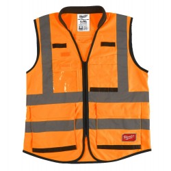 Kamizelka odblaskowa PREMIUM żółta Milwaukee S/M