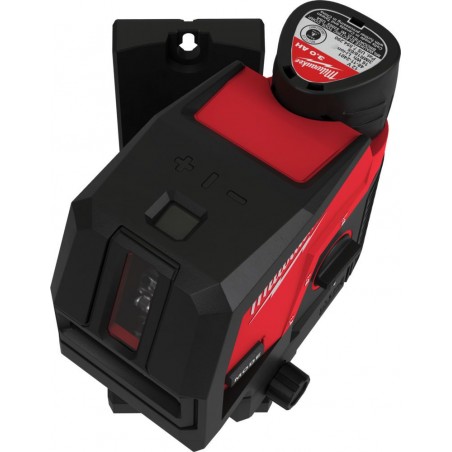 Laser zielony krzyżowy liniowo-punktowy 12V Milwaukee M12 CLLP-301C