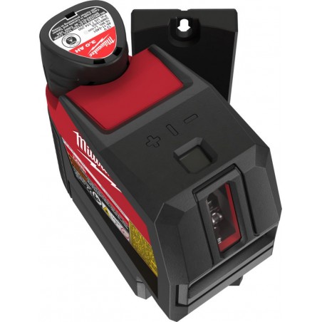 Laser zielony krzyżowy liniowo-punktowy 12V Milwaukee M12 CLLP-301C