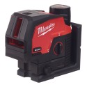 Laser zielony krzyżowy liniowo-punktowy 12V Milwaukee M12 CLLP-301C