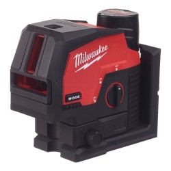 Laser zielony krzyżowy liniowo-punktowy 12V Milwaukee M12 CLLP-301C
