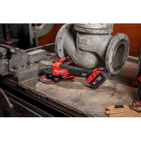 Szlifierka kątowa 125 mm 18V z hamulcem Milwaukee M18 FSAG125XB-502X