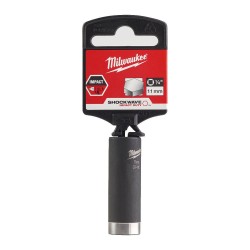 Nasadka udarowa długa 1/4" kwadrat 11 mm Milwaukee Shockwave Impact Duty