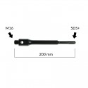Adapter M16/SDS+ 200 mm TITANIUM