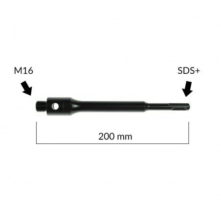 Adapter M16/SDS+ 200 mm TITANIUM