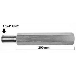 Przedłużka aluminiowa 1 1/4" UNC 200 mm TITANIUM