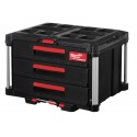 Skrzynia PACKOUT z 3 szufladami Milwaukee