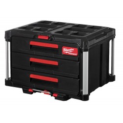 Skrzynia PACKOUT z 3 szufladami Milwaukee