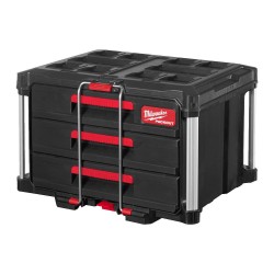 Skrzynia PACKOUT z 3 szufladami Milwaukee