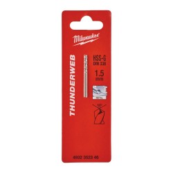 Wiertło do metalu 1,5x40 mm Milwaukee HSS-G Thunderweb