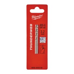 WIERTŁA DO METALU Ø DO 5 MM - 10 SZTUK  HSS-R - DIN 338