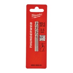 Wiertło do metalu 3,5x70 mm Milwaukee HSS-G Thunderweb
