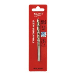 WIERTŁA DO METALU Ø DO 5 MM - 10 SZTUK  HSS-R - DIN 338