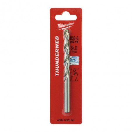 WIERTŁA DO METALU Ø DO 5 MM - 10 SZTUK  HSS-R - DIN 338